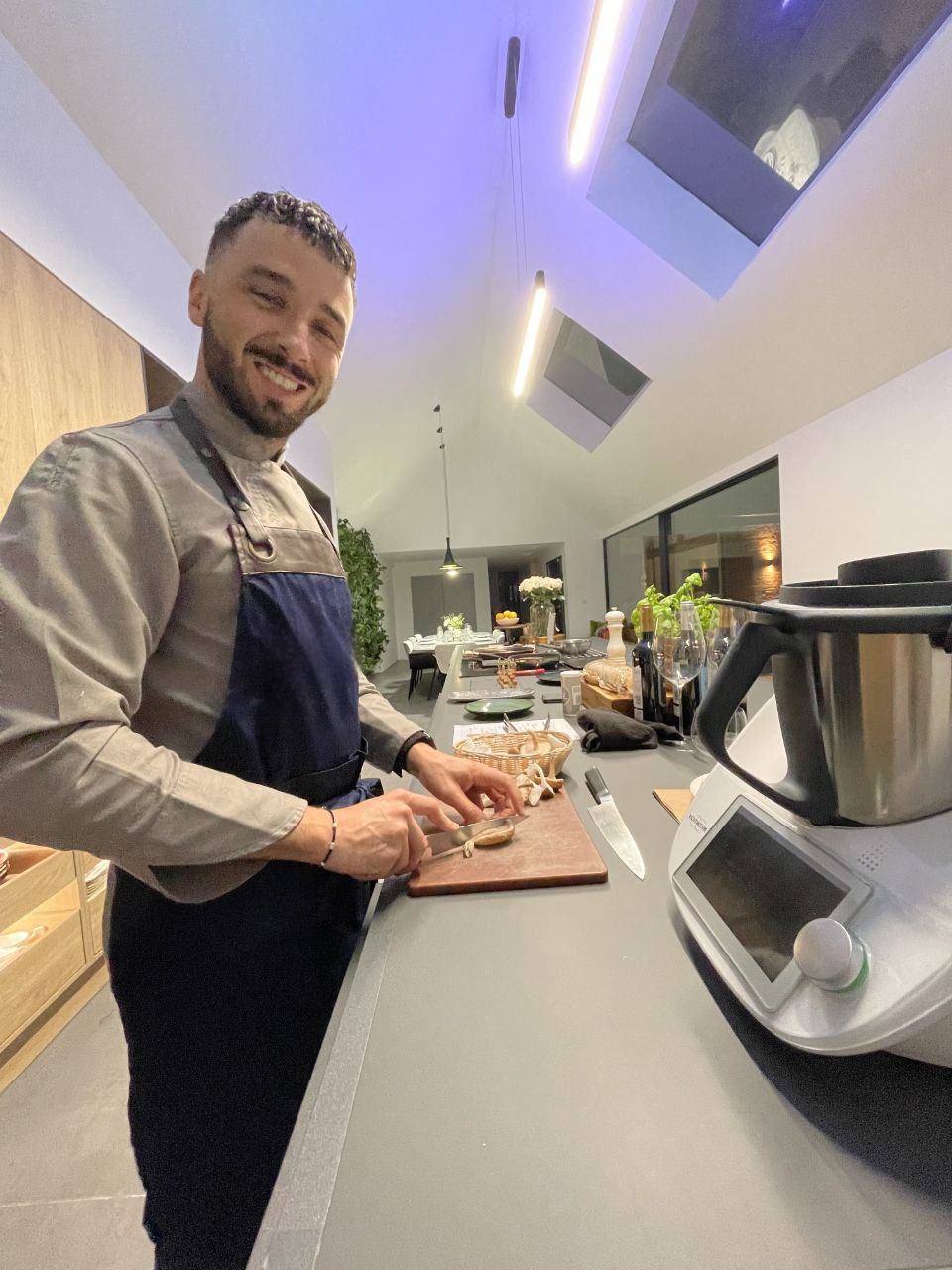 Chef en alta cocina