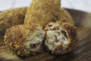 Croqueta de Pollo y Jamón Ibérico