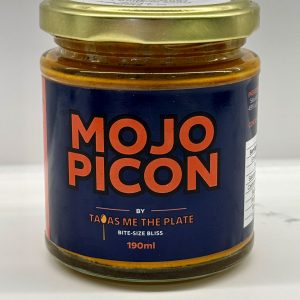 Mojo Picon red sauce jar from Tapas Me The Plate